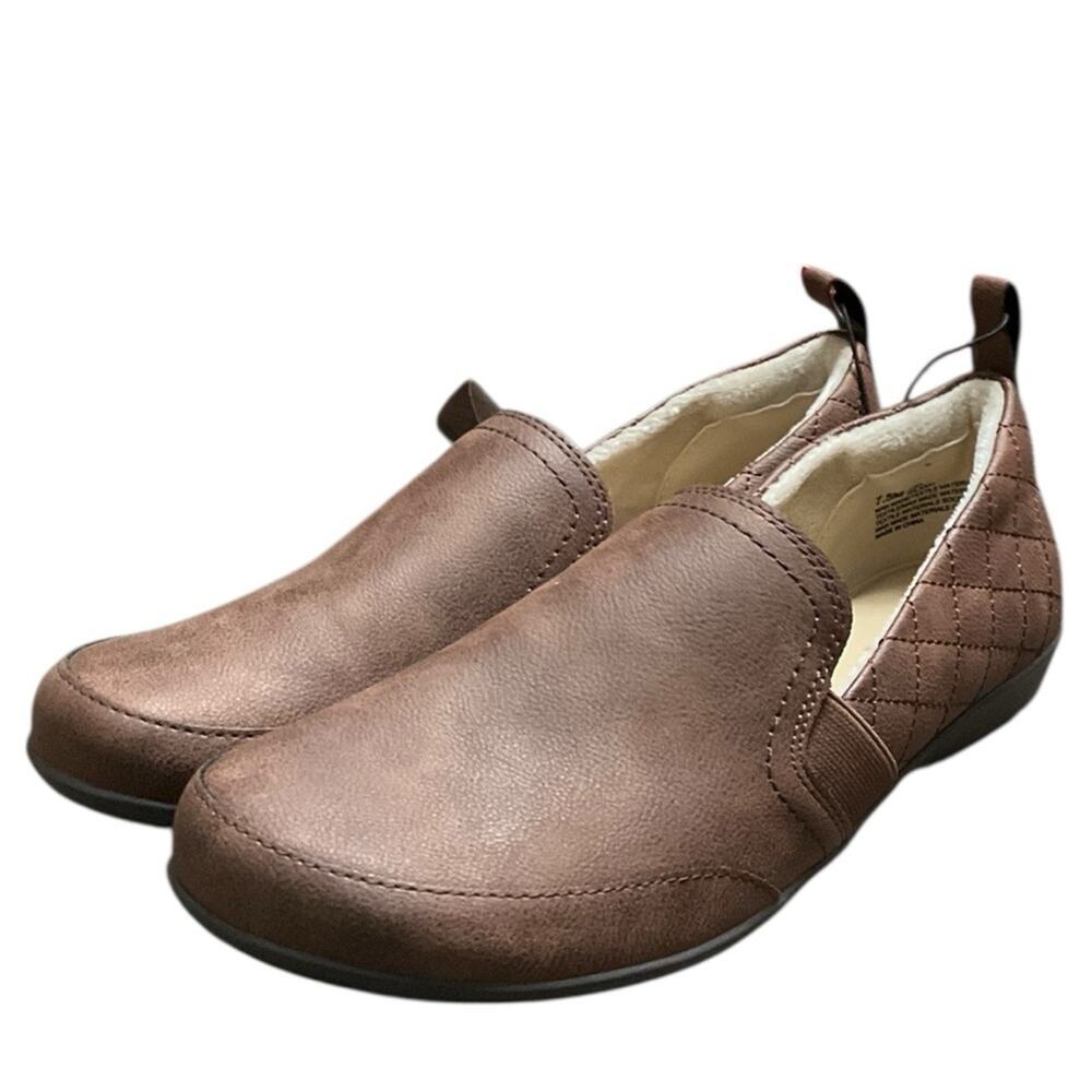 Jsport Women’s Casual Slip on Loafers Brown Size 7.5 NEW in Box